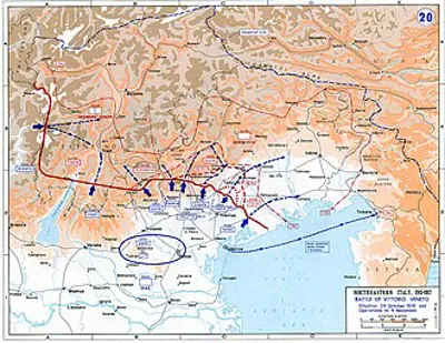 1918 world war i italian victory in the battle of vittorio venet 10 24