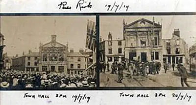 1919 following peace day celebrations marking the end of the firs 07 19