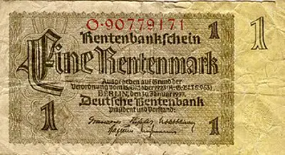 1923 the german rentenmark is introduced in germany to counter hy 10 15