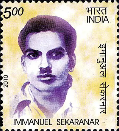 1924 immanuvel devendrar indian soldier died 1957 10 09