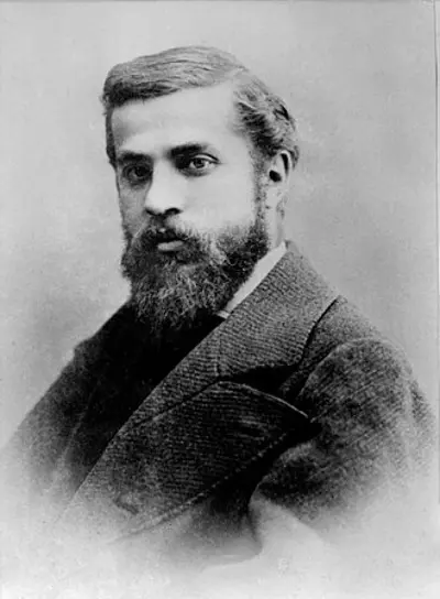 Antoni Gaudí, Spanish architect, designed the Park Güell (born 1852)