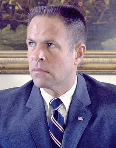 H. R. Haldeman,  American businessman and diplomat, 4th White House Chief of Staff (died 1993)