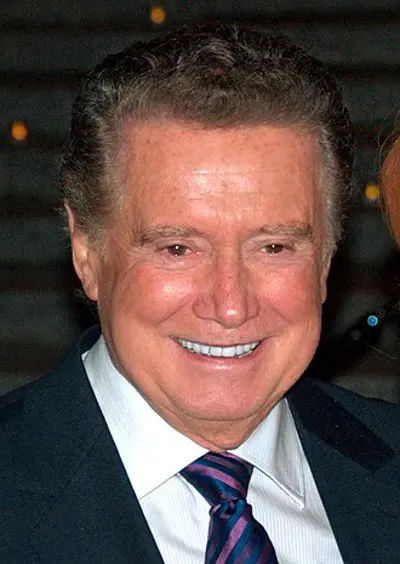 1931 regis philbin american actor and television host died 2020 08 25