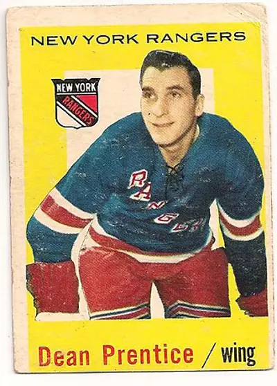 1932 dean prentice canadian ice hockey player died 2019 10 05