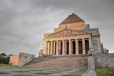 1934 the shrine of remembrance is opened in melbourne australia