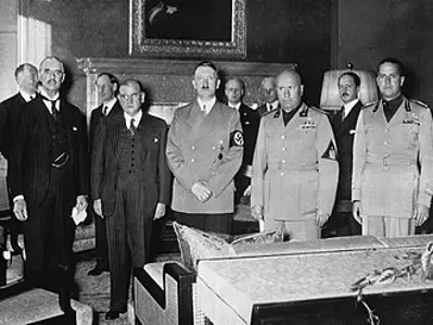 1938 pursuant to the munich agreement signed the day before nazi 10 01