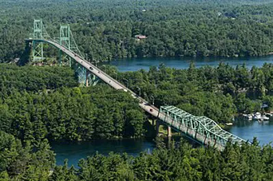 1938 the thousand islands bridge connecting new york united sta 08 18