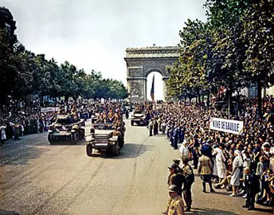 1944 world war ii liberation of paris paris france rises again 08 19