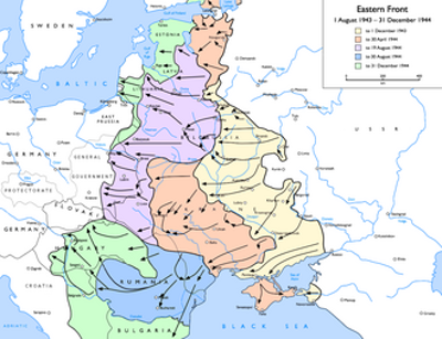 1944 world war ii the battle of romania begins with a major sovi 08 20
