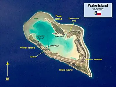 1945 world war ii japanese forces on wake island which they had 09 07
