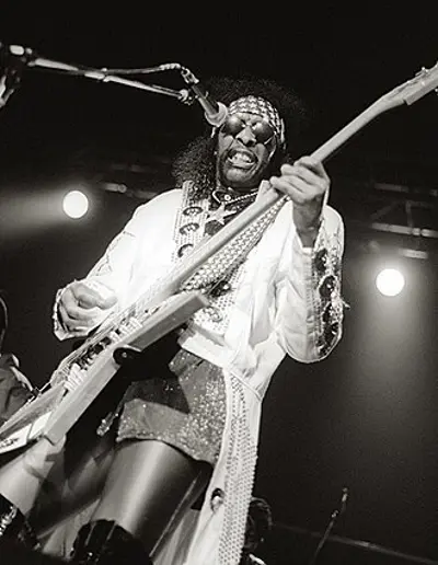 Bootsy Collins, American singer-songwriter and bass player