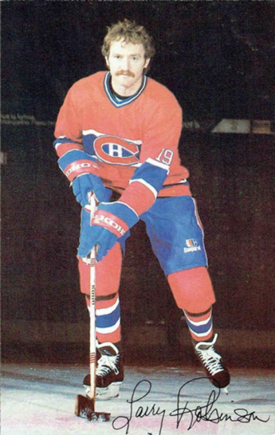 Larry Robinson, Canadian ice hockey player and coach