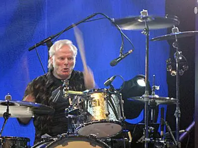 Martin Chambers, English drummer and singer