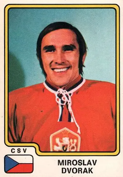 Miroslav Dvořák, Czech ice hockey player (died 2008)