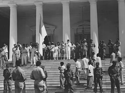 1952 indonesian army elements surrounded the merdeka palace deman 10 17