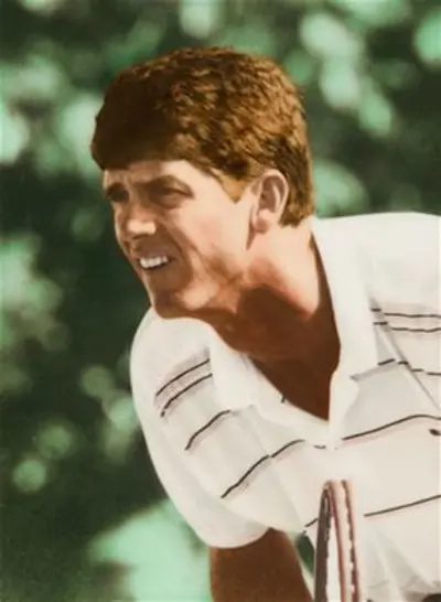 1953 hank pfister american tennis player 10 09
