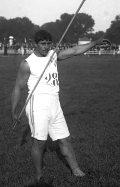 1957 michalis dorizas greek american javelin thrower and footbal 10 20