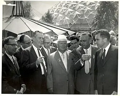 1959 at the opening of the american national exhibition in moscow 07 24