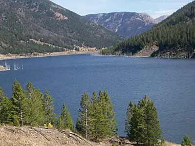 1959 quake lake is formed by the magnitude 7