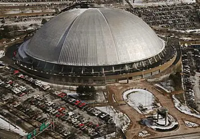 1961 the worlds first retractable roof stadium the civic arena 09 17