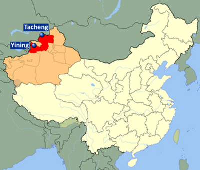 1962 chinese police open fire on protesters in yining xinjiang 05 29