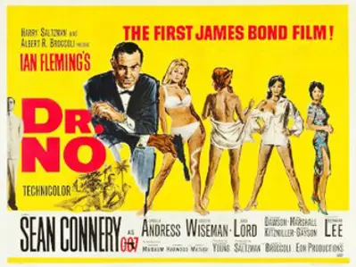 1962 dr. no the first james bond film was released