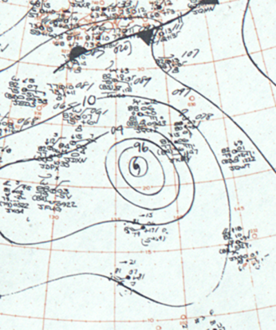 1964 typhoon wilda one of the strongest typhoons to ever strike 09 23