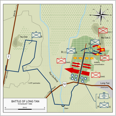 1966 vietnam war the battle of long tan ensues after a patrol fr 08 18