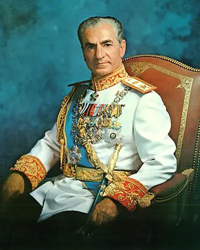 1967 mohammad reza pahlavi crowns himself emperor of iran