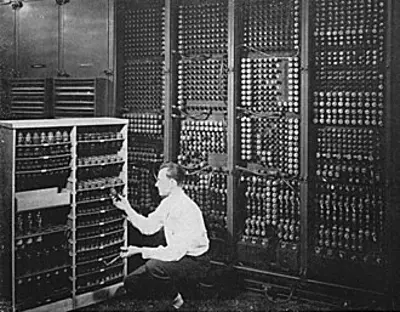 1969 the first ever computer to computer link is established on a 10 29
