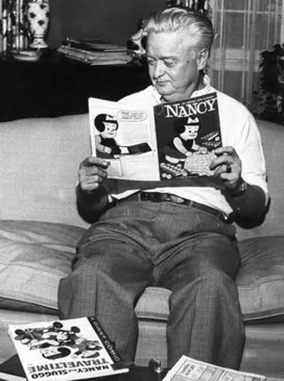 1982 ernie bushmiller american cartoonist born 1905 08 15