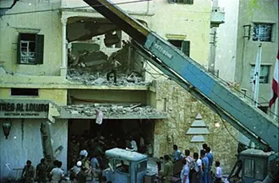 1982 president elect of lebanon bachir gemayel is assassinated