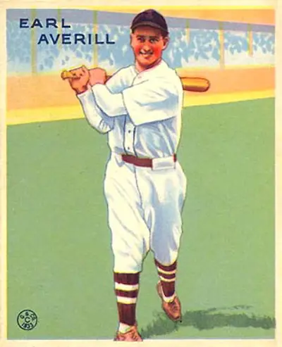 1983 earl averill american baseball player born 1902 08 16