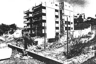 1984 a suicide bomber in a car attacks the u.s