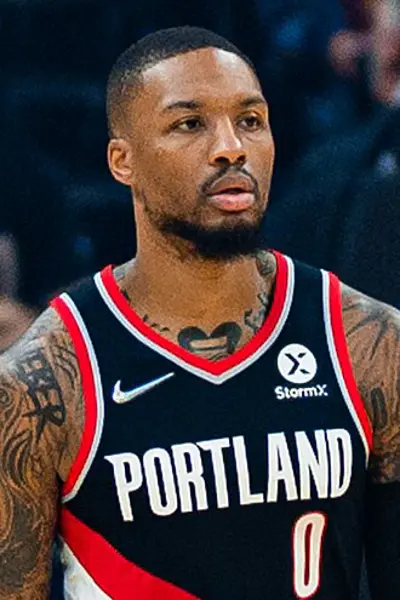 1990 damian lillard american basketball player 07 15