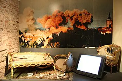 1991 croatian war of independence bombing of the banski dvori in 10 07
