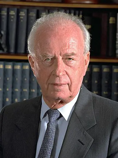 1995 yitzhak rabin israeli general and politician 5th prime min 11 04