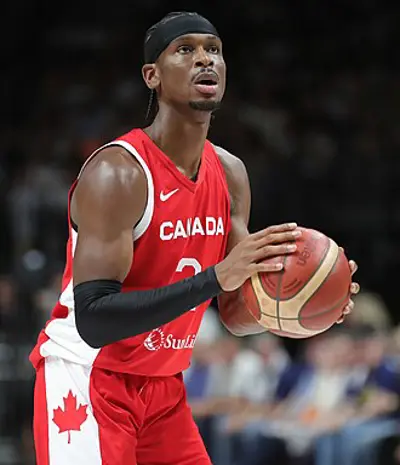 1998 shai gilgeous alexander canadian basketball player 07 12