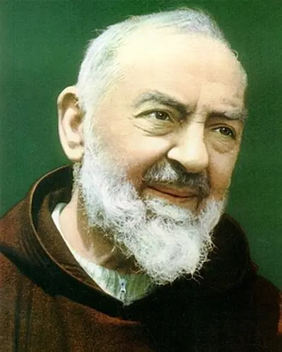 2002 padre pio is canonized by the roman catholic church