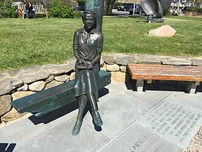 2013 dedication of statue of rachel carson a sculpture named for 07 14