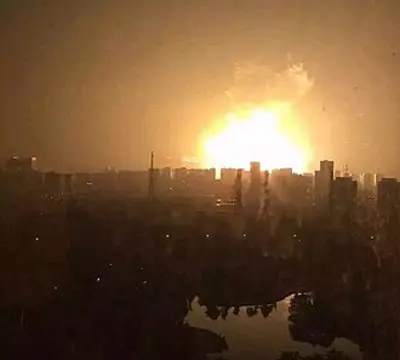 2015 at least two massive explosions kill 173 people and injure n 08 12