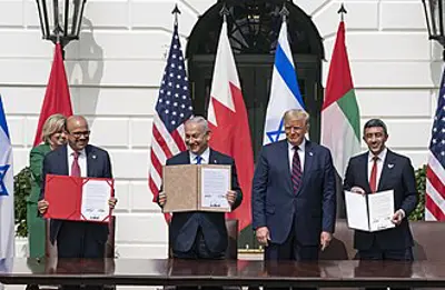 2020 the abraham accords were signed in washington d.c