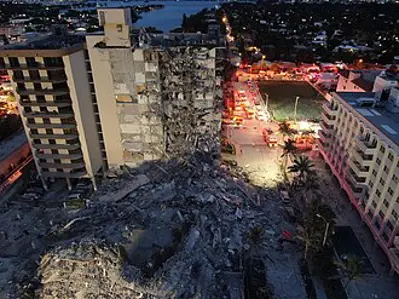 2021 a portion of a 12 story condominium building collapses in su 06 24