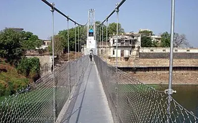 2022 a pedestrian suspension bridge collapses in the city of morb 10 30