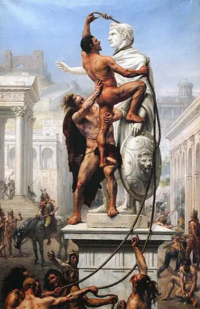 410 rome was sacked for the first time in approximately 800 year 08 24