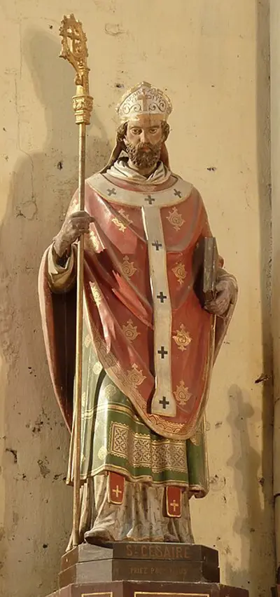 542 caesarius of arles french bishop and saint born 470 08 27