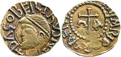 629 dagobert i is crowned king of the franks