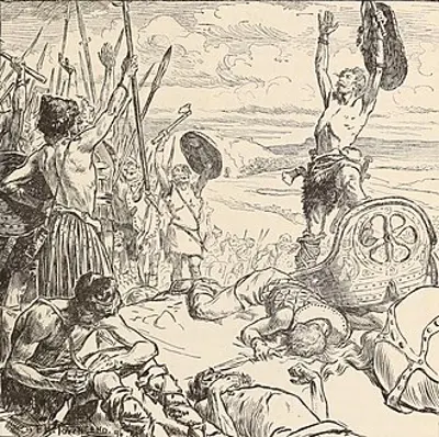 633 battle of hatfield chase king edwin of northumbria is defea 10 12