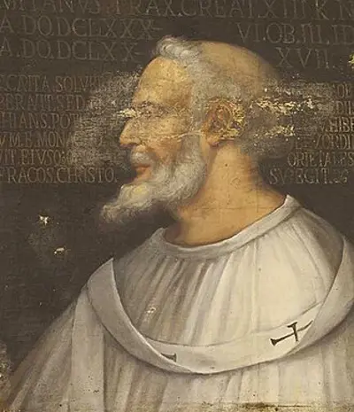 685 election of pope conon following the death of pope john v