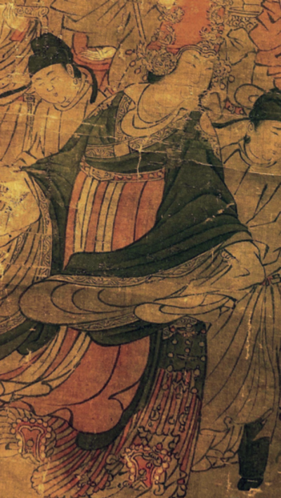 706 the bodies of emperor gaozong of tang and empress wu zetian 07 02